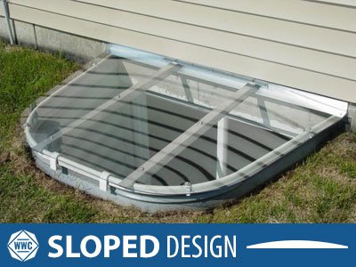 Sloped Window Well Cover