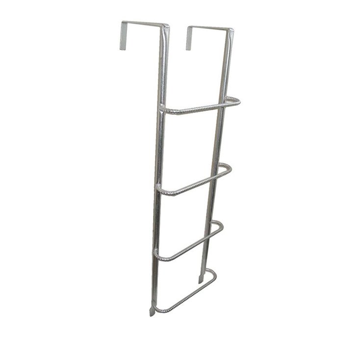 Example of a ladder for a concrete, brick or timber well
