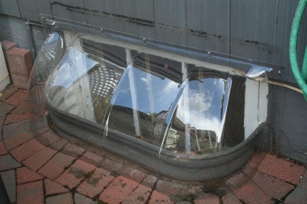 bubble dome window well cover 43x14x15
